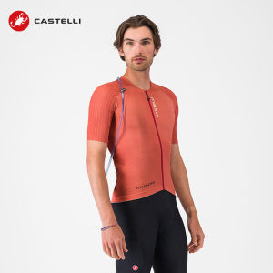 Castelli | Aerodynamic Hydration Short Sleeve Cycling Jersey for Men