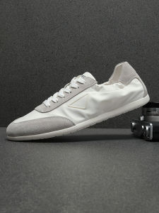 Mens Summer Thin Breathable Ice Silk Casual Shoes Versatile Fashionable Malcolm X Style Flat Heel round Toe Rubber Outsole