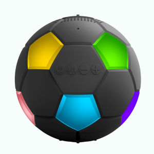 MYWLK Portable Wireless Bluetooth Speaker Creative Football Shape Outdoor Speaker with IPX5 Waterproof TWS Stereo Pairing Support TF Card Perfect for Sports Travel Camping