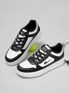 Warrior | Summer New Breathable Casual Shoes Black and White