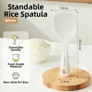 CHAHUA | Non-stick Standing Food-Grade Heat-Resistant Rice Paddle for Electric Cookers