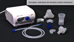 Omron Nebulizer NE C28 - Alat Uap Pernapasan / Alat Inhalasi Portable