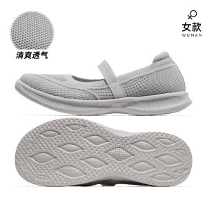 Casual Fashionable Womens Shoes Camel Brand Comfortable Leisure Walking Shoes Soft Mom Shoes Low Heel round Toe Fabric up