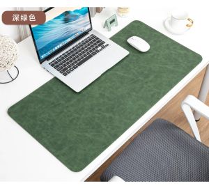 Large Mousepad Desk Pad Waterproof PU Mouse Pad Desk Mat Protective Cover Computer Laptop Non-slip Easy To Clean Keyboard Mats