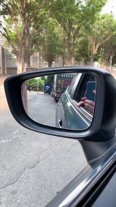 1 Pasang Stiker Kaca Spion Film Mobil Air Anti Embun Hujan Kabut Anti Fog Spion Jendela Mobil