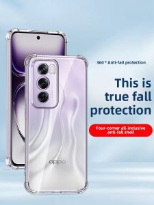 RISEOUS | Transparent Silicone Anti-Shock Case for OPPO Reno12