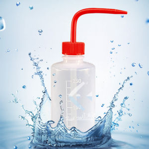 Fengnian Shrimp Feeding Bottle Hand-Held Brine Squeeze Feeder Fish Fry Pointed Feeding Red Plastic Bottle 250/500ml