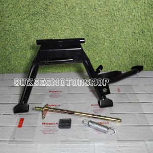 standar dua [2] + as standar tengah + per dan karet tahanan motor honda vario 125 150 new old led pcx