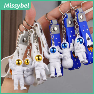 New astronaut keychain creative keychain resin astronaut statue backpack accessories pendant keychain astronaut pendant keychain
