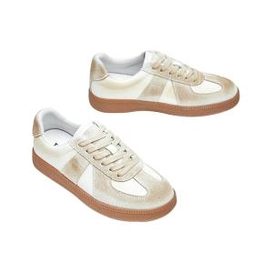 Toomanyshoes | Happy Puppy Thick Sole Training White Shoes