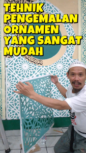 Stensil Ornamen Arab: Panduan Lengkap
