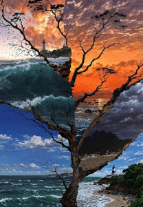 Jigsaw Puzzle for Adults 500/1000/1200/2000PCS Abstract Landscape Artwork Mindful Game Stress Relief Decor Gift