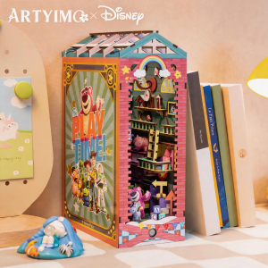 Disney | MU Toy Story Bookend 3D Metal Puzzle DIY Assembly Kit Brain Teaser Office Decor Birthday Christmas Halloween Gift