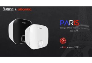 RUBINE Paris Storage Water Heater 30L - Red Dot Winner 2021