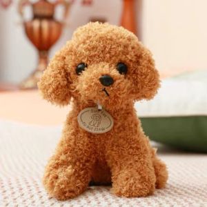 Đồ Chơi Chó Teddy Bằng Vải Nhung Lông Cừu Mềm Mại Đồ Chơi Búp Bê Chó Cuộn Đồ Chơi Trẻ Em Quà Tặng Ngày Lễ Đồ Chơi Trẻ Em Đồ Chơi Chó Teddy