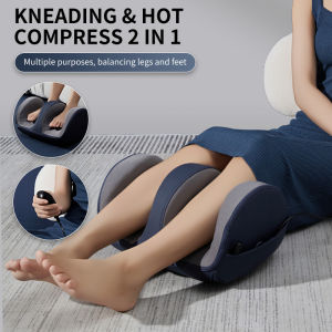 Jinkairui Shiatsu Foot Massager Machine with Heat and Remote for Circulation and Pain Relief Electric Deep Kneading Leg and Calf Massage Gifts for Family Friends