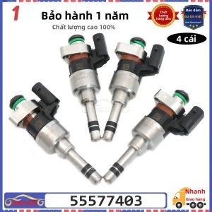 4 Đầu Phun Nhiên Liệu Cho Xe Chevrolet Equinox GMC Terrain Buick Encore Cruze Malibu 1.4L 1.5L 1.6L L4 Phụ Tùng Ô Tô 2016-2019