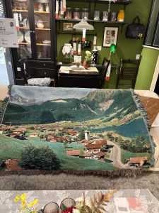 Nghệ Thuật Dệt Vải Gruyere Nhỏ Dệt Dọc Phong Cách Bắc Âu Túi Phủ Ghế Sofa Vải Nghệ Thuật Dệt Cotton Hình Ảnh Thành Phố