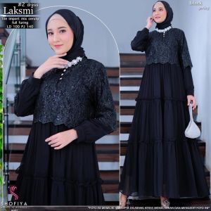 MAXY DRESS LEBARAN LAKSMII BRUKAT MEWAH