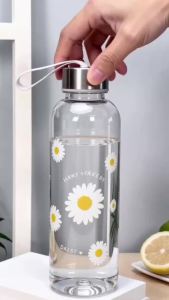 550ml Summer Childrens Water Cup Cute Girl Water Cup Simple and Fresh Forest Drink Cup Juice Cup Suitable for Outdoor Use