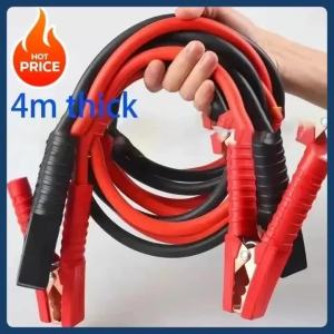 Cáp Khởi Động Bình Ắc Quy Ô Tô Hạng Nặng 4M 2000A Cáp Tăng Cường Nguồn Khởi Động Nhanh Cho Ô Tô SUV Xe Tải Khởi Động Khẩn Cấp