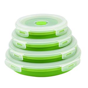 ZHENMIAO | Portable Foldable Heat Resistant Silicone Bowl
