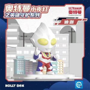 Hero Guard Series Ultraman Scene Glowing Ornaments Digtal Seltsman Zeeta Night Lamp Figurine Toy Collectible Items