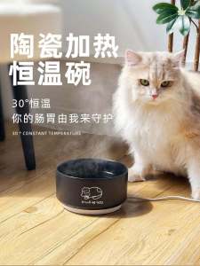 Ceramic Cat & Dog Bowls & Heated Water Dispensers: Essential Winter Pet Supplies