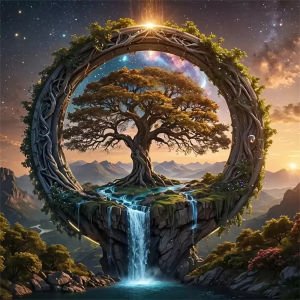 Beautiful Tree Of Life Scene Paper Jigsaw Puzzle 500 1024pcs For Adults Home Decor Mindful Gift Birthday Creative Hobby