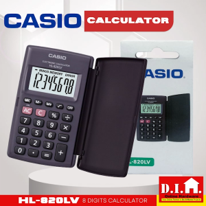 Do It Home Casio HL-820LV 8 Digits Calculator Portable Type