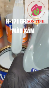 |Xám Xi Măng| Sơn xe máy HYPER màu xám xi măng không camay (Code: H-171) sơn thơm công nghiệp