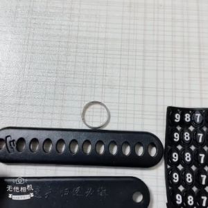 DIY số chìa khóa chống mất thẻ chìa khóa xe ô tô chống mất thẻ số vòng chìa khóa trang trí xe