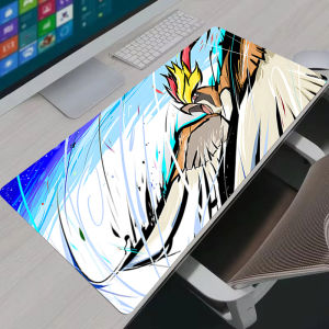 Bandai | Mouse Pads Office Laptop Gaming Accessories P-pokemon Pidgeot Mousepad Extended Pc Gamer Cabinet Keyboard Mat Rubber Desk Pad