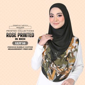 (Pre-order) Tudung Sarung Labuh Instant Jimmie Rose Ironless Pinless