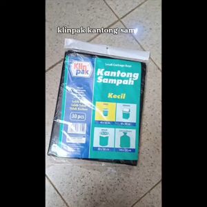 Klinpak Plastik Kantong Sampah Kecil 40x50cm isi 30 lembar