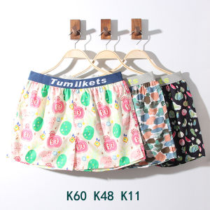 Tumi Mens Pure Cotton Boxer Shorts Mid-Waist Comfortable Boxer Pants Loose Fit Summer Thin Underwear