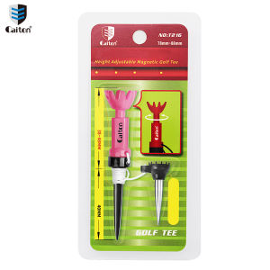 Caiton 4 Color Height-Adjustable Golf Tee – 78-88mm 360° Rotating  Octopus Design Stable & Durable Shock-Resistant.