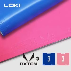 LOKI RXTON 3 Màu Xanh Hồng Cao Su Bóng Bàn Pimples-in Tacky Ping Pong Cao Su Với Miếng Bọt Biển Đàn Hồi Mạnh Mẽ Cho Thiết Bị Quần Vợt