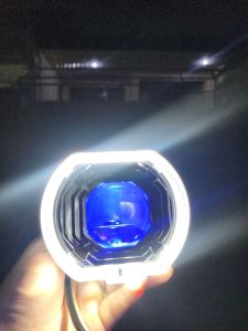 Lampu Projie Biled Matrix X1 45 Inci X-Case Putih Kuning Devil Biru Body Hitam Plus Kipas - Biled Matrix X-Case 45 inch Super Premium Car