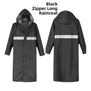 LEKEN | Reflective Waterproof Long Coat Rainwear Adults