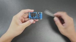LED Digital Time Delay Relay 12V 24V with Display for Automation Cycle Delay Trigger Circuit Board Timing Control Module DC