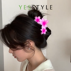 Yesstyle Jepit Rambut Motif Bunga Kamboja Jedai Rambut Salon Bentuk Bunga Plumeria