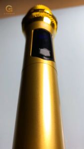 Microphone Single G power MIC101 GOLD | Mikrofon mic 101 gold Wireless batre cas