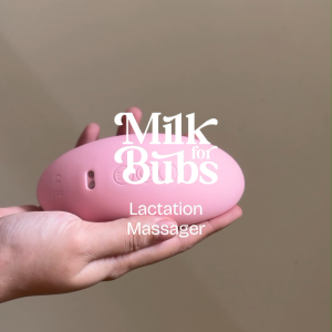 [Milkforbubs] For Clogged Milk Ducts Lactation Massager Heating and Vibration Breast Massager Blocked Mastitis nursing pregnant breastfeeding