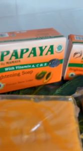 MAMAYA SABUN PEPAYA SABUN MUKA PEMBERSIH WAJAH 135 GRAM