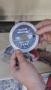 TORA Diamond Wheel Granite Pro Class X7 Turbo Black - Mata Potong Granit 4 Inch