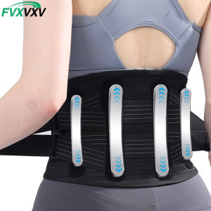 1PCS Lower Back Brace for Back Pain Relief Breathable Lower Back Support for Women & Men Adjustable Lumbar Support Belt with 4