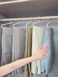 Non-slip No-mark Pants Hanger For Skirts And Trousers Home Use