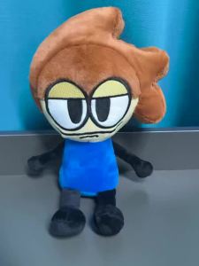 Cartoon Piemations Bob Plush Toy Spooky Month Surrounding Plush Toys for Kids Animation Fans Birthday Xmas Gift Room Decor