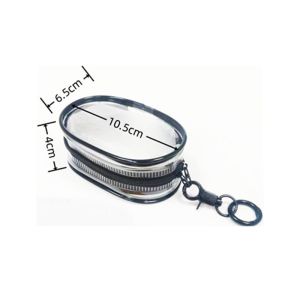 Mini Pouch Bag Transparan Serbaguna / Tempat Penyimpanan Kabel Charger Headset Kunci Serbaguna